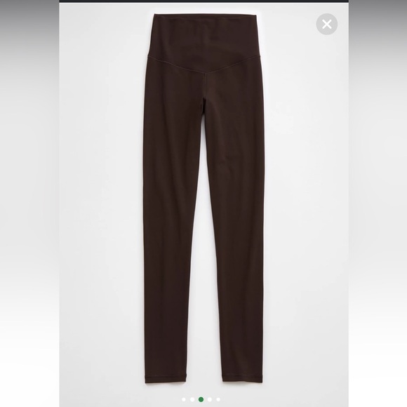 Aerie Brown Leggings - Picture 6 of 8